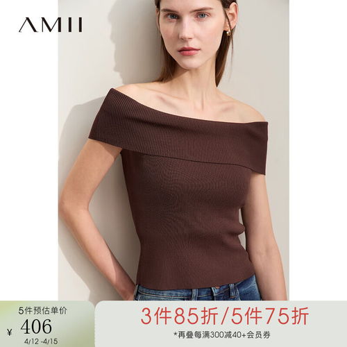 茵曼 inman 鏤空提花針織衫2024夏季女裝圓領短袖顯瘦短款套頭上衣 白色 s